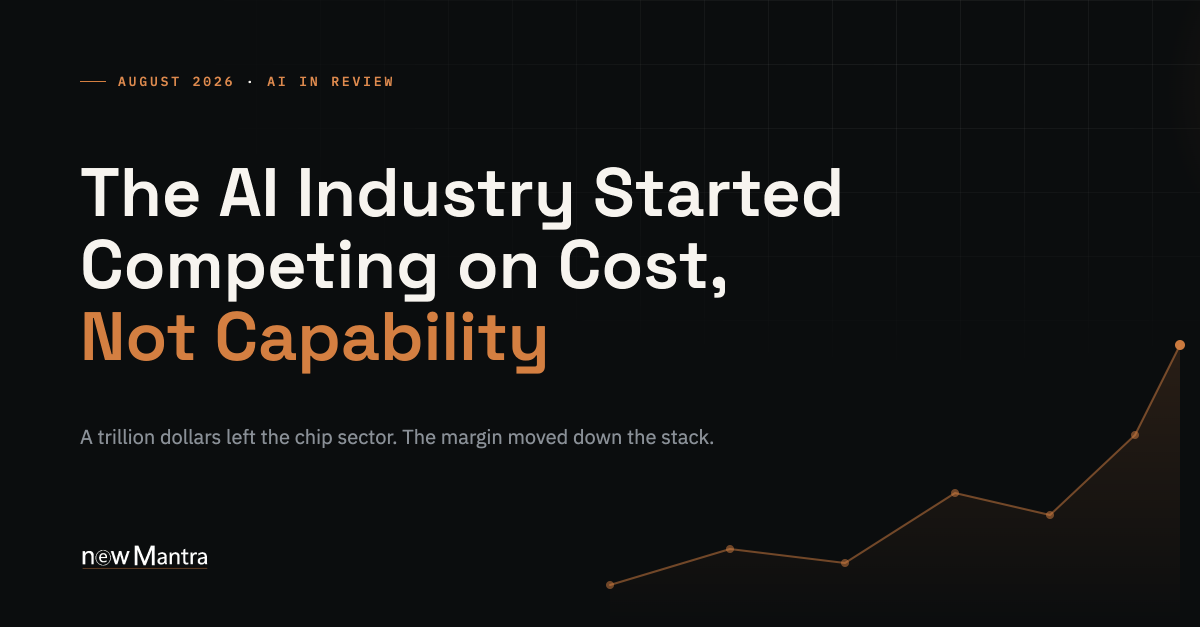 The AI Industry Started Competing on Cost, Not Capability cover